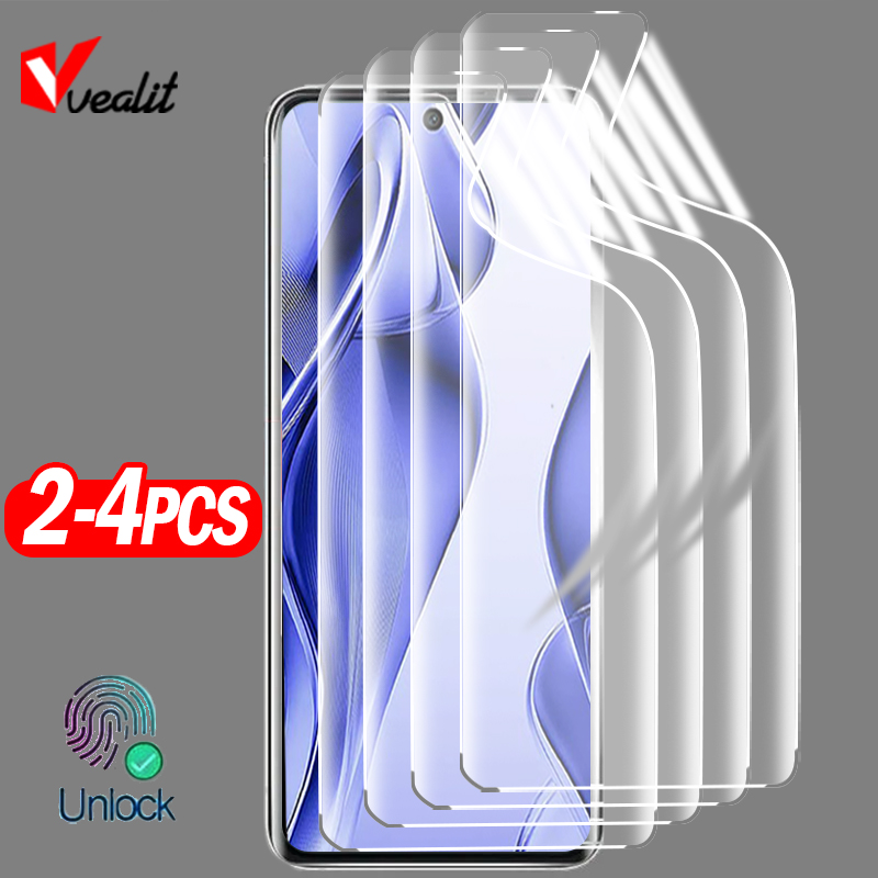 Vivo V40 - 2-4 adet Tam Kavisli Mat Yumuşak