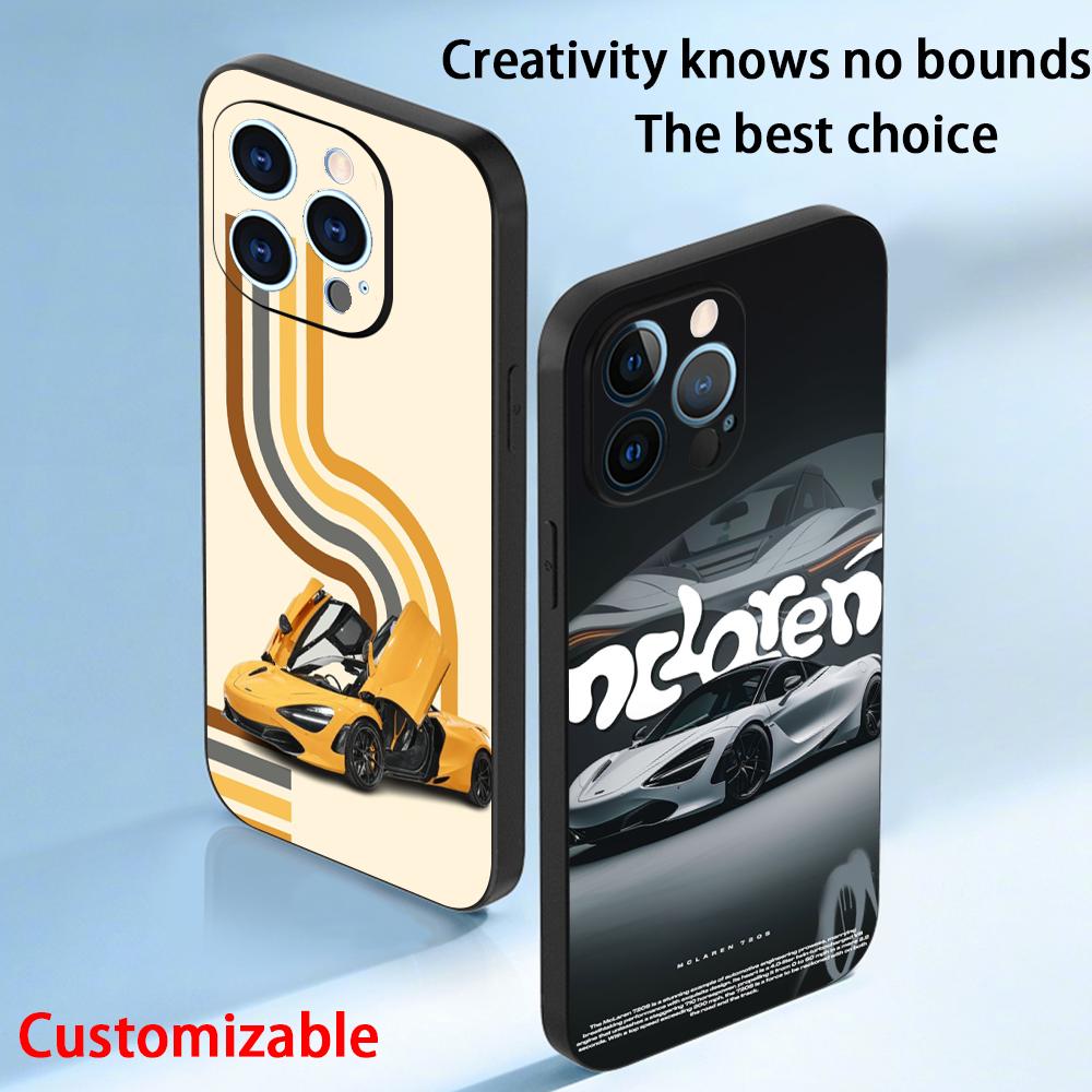 Apple Iphone 15 - Süper araba modası M-mcl-areneS desenli telefon