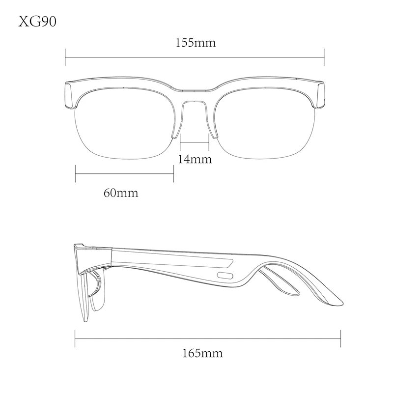 Smart Glasses Lens - Xiaomi 8K Akıllı AI Gözlükleri 2400MP