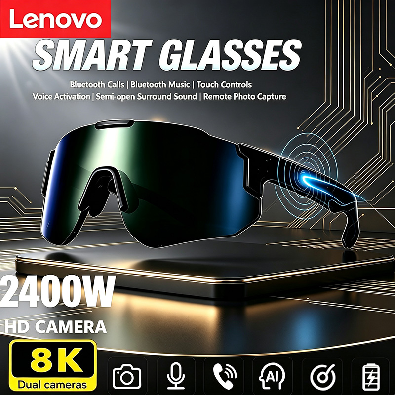 Lenovo 2400W AI Akıllı Bisikle - Smart Glasses Lens incelemesi ve fiyatı