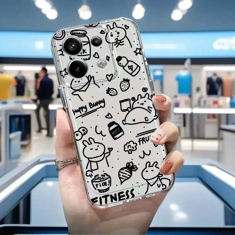 Siyah Sanat Kedi İllüstrasyonl - Xiaomi Redmi Note 14 incelemesi ve fiyatı