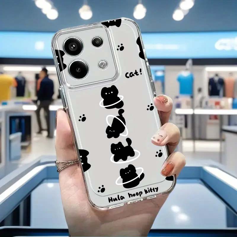 Siyah Kedi Karikatür Sevimli X - Xiaomi Redmi Note 14 incelemesi ve fiyatı